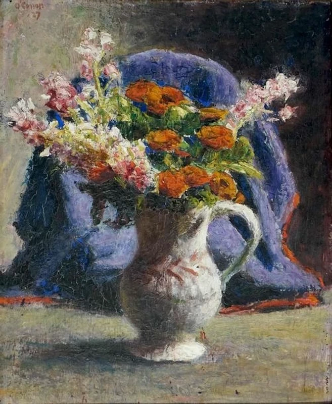 Brocca con fiori